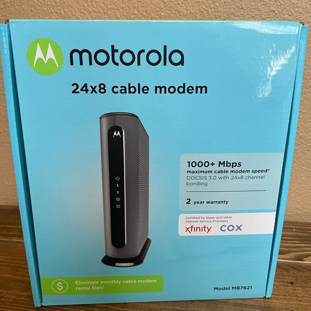 Motorola Cable Modem 24x8 MB7621 - Picture 10 of 11